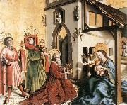 WITZ, Konrad Adoration of the Magi  hfy china oil painting reproduction